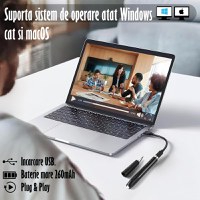 Pix Spion cu Camera 1080 Full HD si Microfon, Inregistrare Audio-Video, Foto, Aparat Spion cu Camera Ascunsa - 11