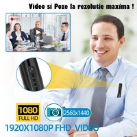 Pix Spion cu Camera 1080 Full HD si Microfon, Inregistrare Audio-Video, Foto, Aparat Spion cu Camera Ascunsa - 8
