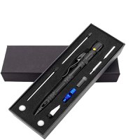 Pix tactic IdeallStore®, Comando Corps, multifunctional, aluminiu, 15.5 cm, negru - 4