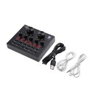 Placa de sunet V8 Webcast Techstar®, Interfata Audio USB, Negru - 4