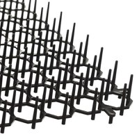 Plasa de Plastic cu Tepi Anti Animale, Dimensiune 38.5x38.5x2.7cm, 1buc, negru - 1
