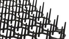 Plasa de Plastic cu Tepi Anti Animale, Dimensiune 38.5x38.5x2.7cm, 1buc, negru