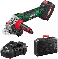 Polizor unghiular Parkside Performance flex 125 mm + baterie 20V-2A + incarcator - 1