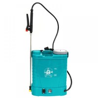 Pompa de stropit cu acumulator Micul Fermier 12 L, 12 V, 2.3 MPA, Complet accesorizata - 1