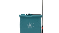 Pompa de stropit cu acumulator Micul Fermier 18 L, 12 V, 2.3 MPA + Set duze + Lance extensibila 2.8m