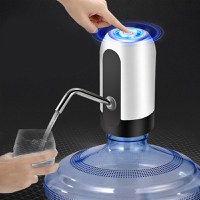 Pompa electrica de apa MRG M-K1, Automat, Pentru bidon, cu acumulator, Negru - 1