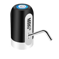 Pompa electrica de apa MRG M-K1, Automat, Pentru bidon, cu acumulator, Negru - 6