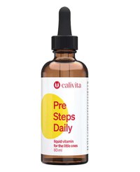 Pre Steps Daily Vitamine Lichide pentru Copii cu Multivitamine pentru Bebeluşi & copii de varsta mica (60 ml) - Calivita - 1