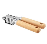 Presa usturoi cu maner din lemn, AMBITION Natural - 3