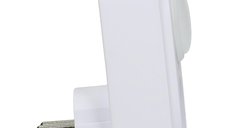 Priza programabila mecanic ORNO OR-PRE-445GS, Schuko, 3680 W, 16A, IP20, senzor crepuscular, 4 moduri de lucru, alb