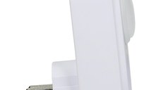 Priza programabila mecanic ORNO OR-PRE-445GS, Schuko, 3680 W, 16A, IP20, senzor crepuscular, 4 moduri de lucru, alb