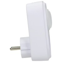 Priza programabila mecanic ORNO OR-PRE-445GS, Schuko, 3680 W, 16A, IP20, senzor crepuscular, 4 moduri de lucru, alb - 1