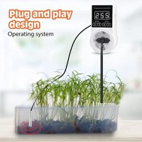 Priza Programabila Techstar® , Digital Timer, 240V, 10A, Timp/Temperatura, Termostat, Senzor Temperatura, Pentru sera - 10