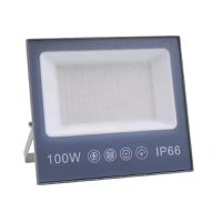 Proiector cu LED-uri de 100W, 10000LM, pentru exterior sau interior, IP66, din sticla mata anti-orbire - 3