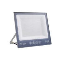 Proiector cu LED-uri de 200W, 20000LM, pentru exterior sau interior, IP66, din sticla mata anti-orbire - 3