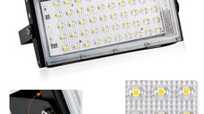 Proiector Dreptunghiular MRG M836, 220v , 50w, Led SMD