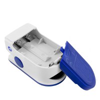 Pulsoximetru MRG M-JZK-302, Display digital, Pentru deget, Alb / Albastru - 3