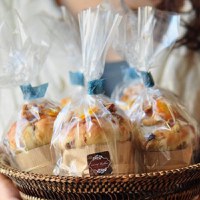 Pungi alimentare celofan CPP (moplefan) pentru ambalare produse de patiserie, 30 microni, 100/set, 20 x 40 cm - 5