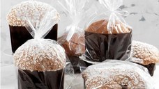 Pungi alimentare celofan CPP (moplefan) pentru ambalare produse de patiserie, 30 microni, 100/set, 20 x 40 cm