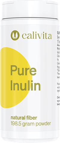 Pure Inulin supliment alimentar cu Pudra de Inulina pura din cicoare pentru Colon Iritabil (198,5 g) - Calivita - 1