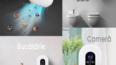 Purificator de aer cu ozon, GlowforHome, 5W,130mg/h,30 mp, 4 moduri functionare, LCD, alimentare 220V, alb
