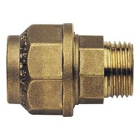 Racord compresie alama Remer Rubinetterie Minutery 490RM2063, filet exterior, 2" x 63 mm, alama - 2