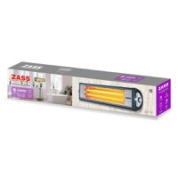 Radiator cu infrarosu ZASS ZIH 02, negru - 5