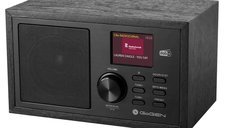 Radio GoGEN DAB 620 BTCB, 5W, DAB+/FM, Bluetooth, LCD color, ceas cu alarma, negru