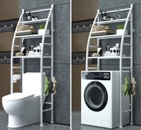 Raft depozitare peste masina de spalat, 3 polite - 6