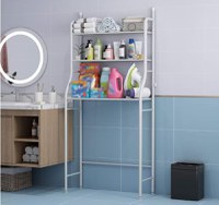 Raft depozitare peste masina de spalat, 3 polite - 9