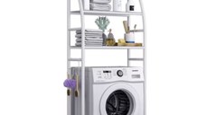 Raft depozitare peste masina de spalat, 3 polite