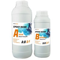 Rasina Epoxidica transparenta kit 1 kg baza + 0.5kg intaritor - 5