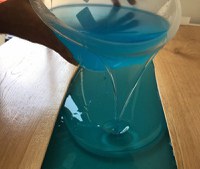 Rasina EPOXY, transparenta 100% , AZMarkeT,  1.5kg , colorabila - 5