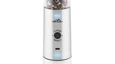 Rasnita electrica pentru sare si piper ETA Molino Duo 1928 90000, baterie Li-ion 3,7 V, otel inoxidabil