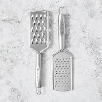 Razatoare plata cu maner, ras fin, inox, AMBITION Ivy - 4