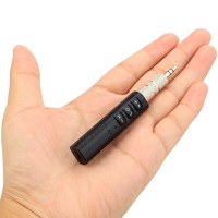 Receptor Techstar® Bluetooth Audio Jack 3.5mm Wireless Auto Clip On BT2 - 4