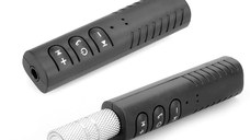 Receptor Techstar® Bluetooth Audio Jack 3.5mm Wireless Auto Clip On BT2