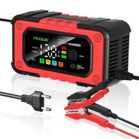 Redresor Auto Digital FOXSUR 12V 7A cu Ecran LED, Incarcare Baterii Auto si Moto 4Ah-140Ah, Functie de Reparatie prin - 8