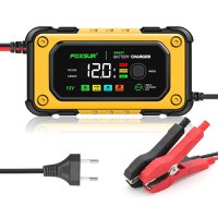 Redresor Auto Digital FOXSUR 12V 7A cu Ecran LED, Incarcare Baterii Auto si Moto 4Ah-140Ah, Functie de Reparatie prin - 5