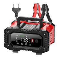 Redresor Auto Digital Foxsur FPT-200, Incarcator Automat 12V/24V 20A pentru Baterii 6Ah-300Ah, Ecran LCD - 4