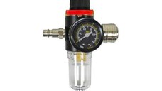Regulator de presiune cu filtru de aer 1/4, Kraft&Dele, cu manometru, KD1497