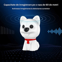 Reportofon ascuns in breloc, 16GB, activare vocala, MP3, GL-16 - 2