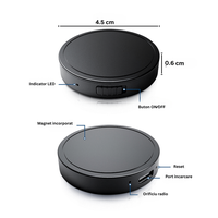 Reportofon magnetic cu microfon ascuns, activare vocala, MP3 Player, 128GB, negru - ZH007 - 3