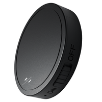 Reportofon magnetic cu microfon ascuns, activare vocala, MP3 Player, 128GB, negru - ZH007 - 1