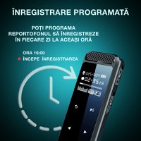 Reportofon profesional cu activare vocala, Q55, 8 GB, difuzor, MP3 - 13