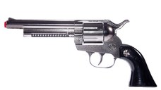 Revolver Metalic Jucarie, 18cm, 12 Gloante