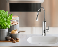 Robinet electric Z-Inox ZLN7873 , ecran digital, incalzire instanta, putere 3000W - 5