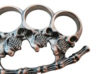 Rozeta, tip Box-Pumnal, model Craniu, bronz - 3