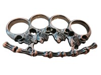 Rozeta, tip Box-Pumnal, model Craniu, bronz - 4