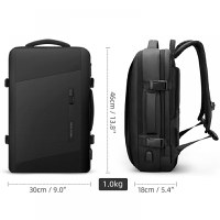 Rucsac/Ghiozdan Mark Ryden pentru laptop 17.3 26L port USB full impermeabil sistem antifurt unisex spatios calatorie - 4